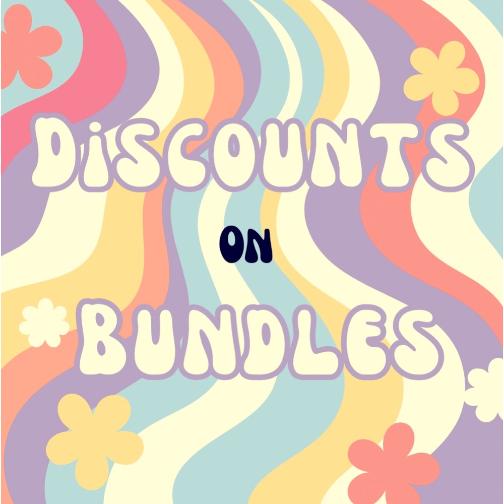 The more you purchase the bigger the discount!!